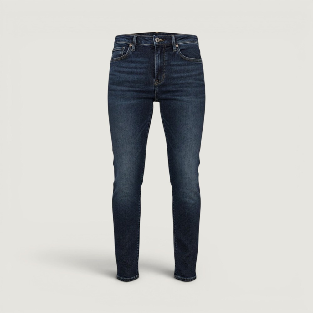 Madewell 9" Mid-Rise Skinny Jeans 29 Dark Blue Stretch Corporate Casual Capsule